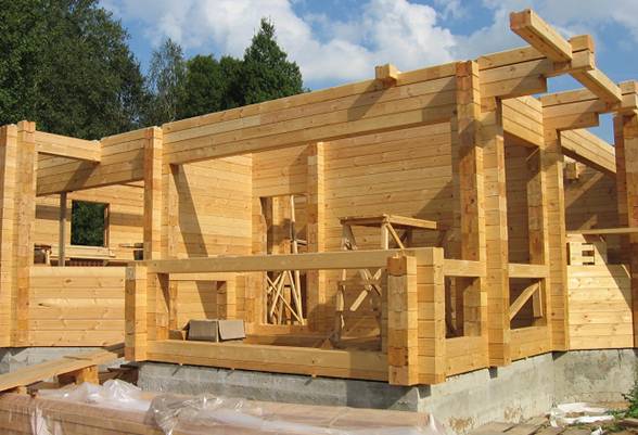 Этапы строительства и преимущества домов из древесины под ключ