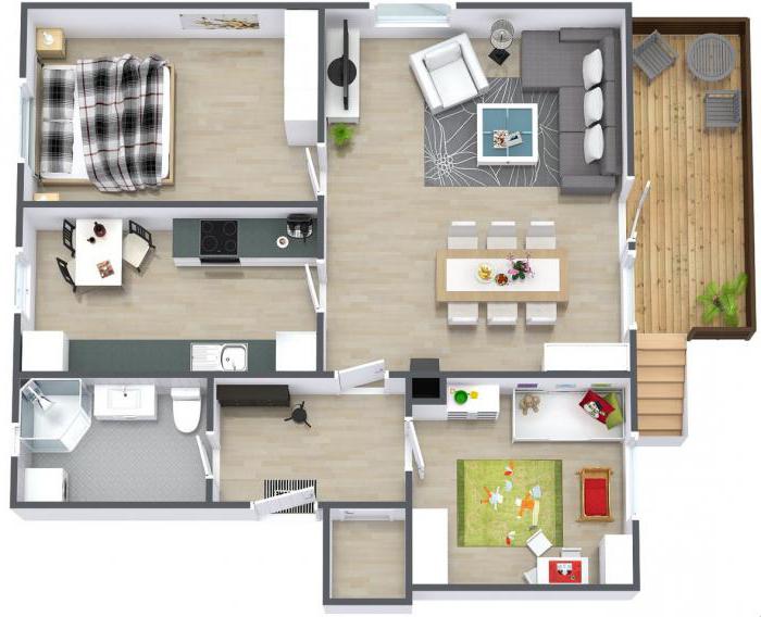 Какая планировка двухкомнатной квартиры считается наиболее удачной?